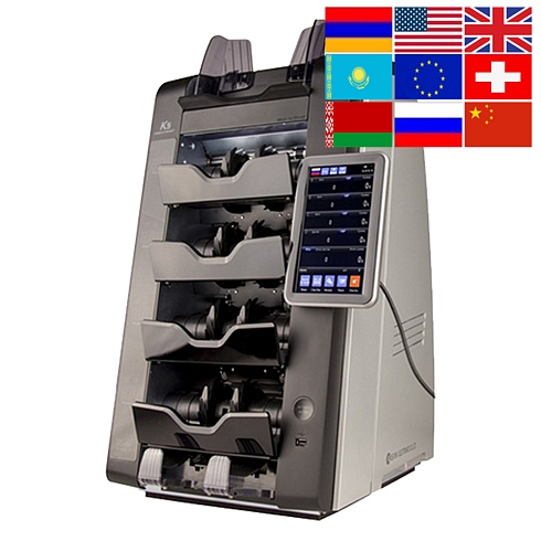KISAN K500 PF Добавление валюты